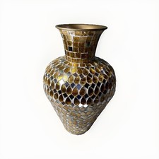 Mosaic glass vases produced for centuries, to ancient Roman and Byzantine eras.