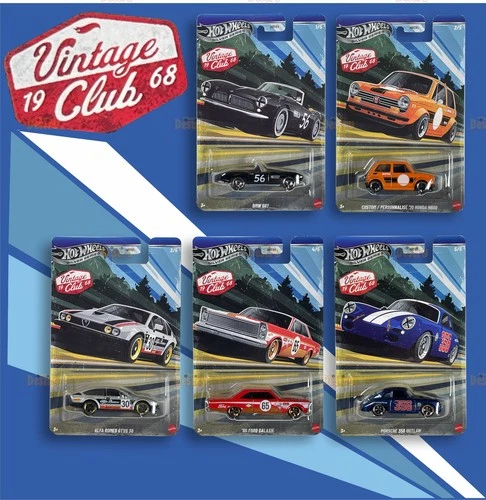 Hot Wheels Vintage Club Complete Set of 5