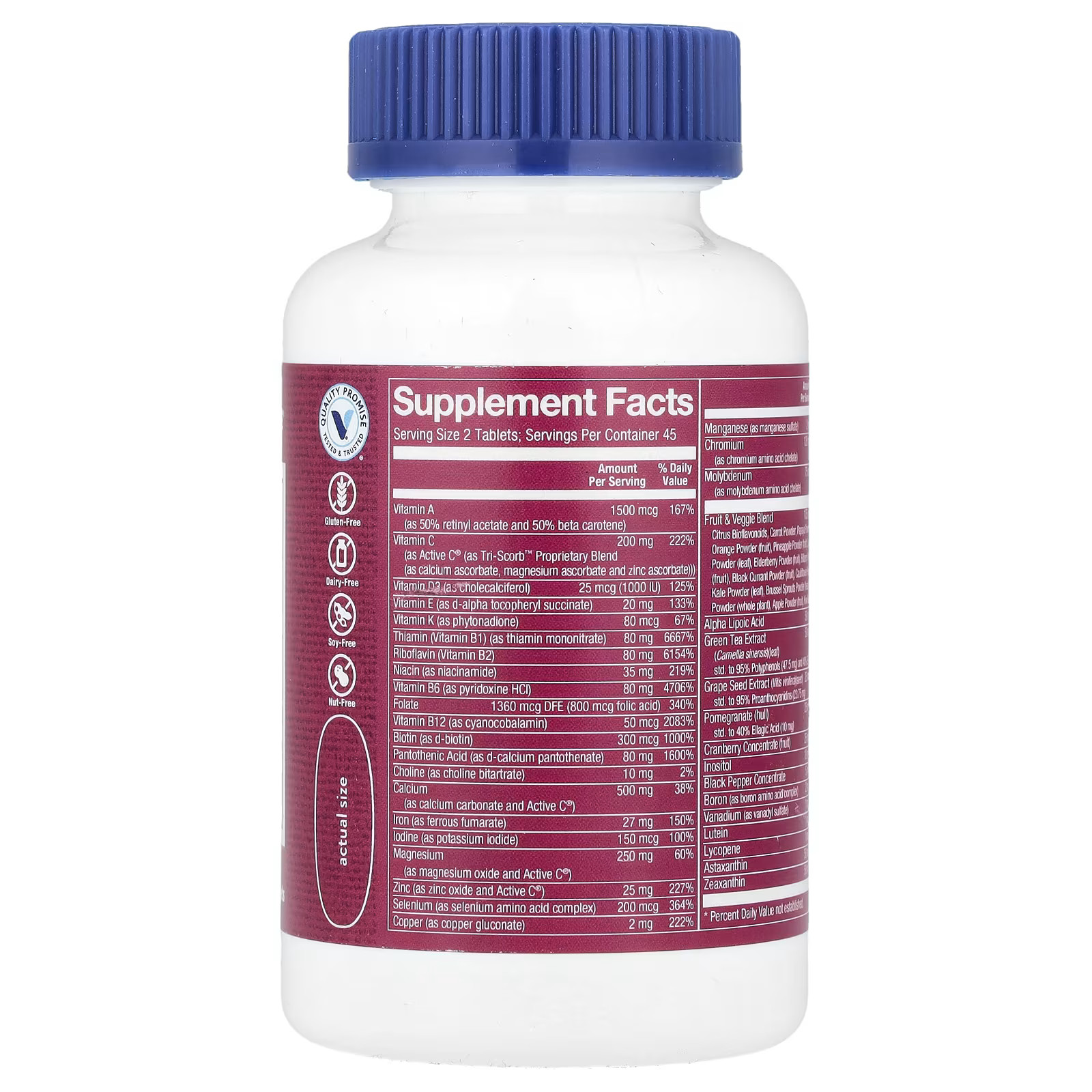 2 X The Vitamin Shoppe, Ultimate Woman�, Multivitamin & Multimineral, 90 Tablets