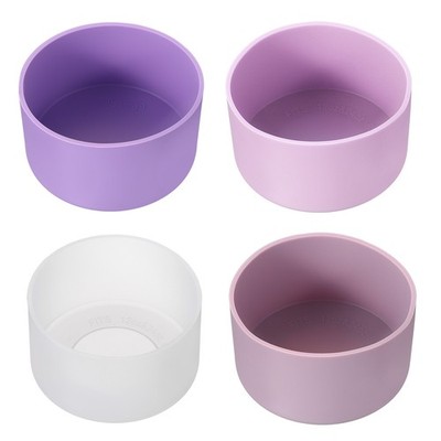 4pcs Silicone Boot, Transparent/Purple/Dark Purple/Light Purple