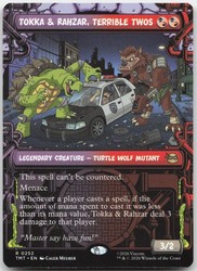 Tokka & Rahzar, Terrible Twos (Showcase) #252/343 Teenage Mutant Ninja Turtles