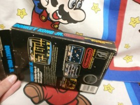 Nintendo NES Donkey Kong Jr. Arcade Classics BOX & MANUAL ONLY!
