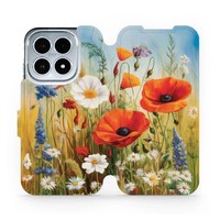 HandyhüLle Mit Klappe FüR Xiaomi 17 Mobiwear Case Flip Cover Etui Wiesenblumen