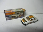Matchbox Lesney Superfast SF9 Ford Escort- white with BLACK BASE, boxed
