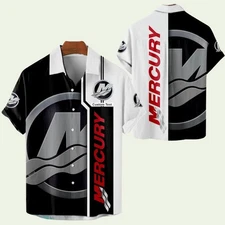 Mercury Marine Hawaiian Shirt