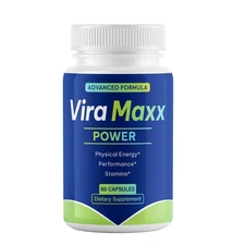 Vira Maxx Power, ViraMaxx for Men to Enhancement Support Health Stamina 60ct