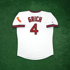 Bobby Grich 1977 California Angels Cooperstown Vintage Men's Home Jersey