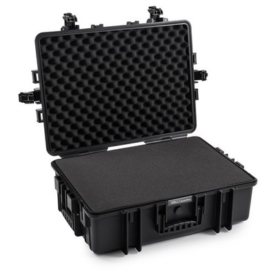 B&W Outdoor Case 6500 - Mehrzweckkoffer mit Würfelschaum (SI) - schwarz