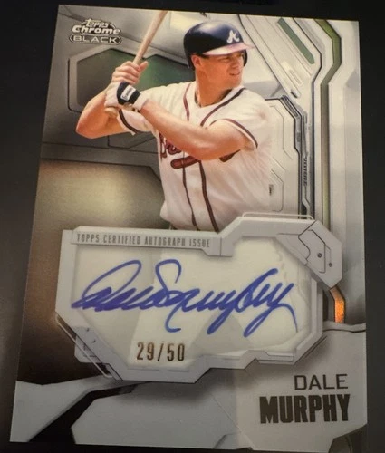 2026 Topps Chrome Black Dale Murphy Ivory Autographs (Raw)