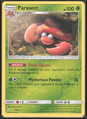 Parasect 7 Team Up - Reverse Holo Pokemon NM/M (Rare)
