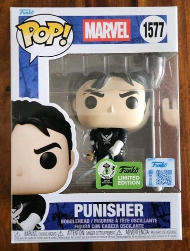 FUNKO POP MARVEL COMICS THE PUNISHER ( THE HAND ) ECCC 2026 EXCLUSIVE