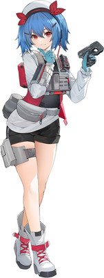 Colphne Girls Frontline 2 Anime Waifu Sticker 6'' Car Decal Weatherproof