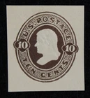 CKStamps: US Cut Square Stamps Collection Scott#U191 Unused NH NG