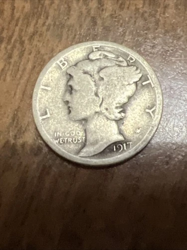 1917-S Mercury 90% Silver Here For You To Buy Silver Is Still Rising Effect Cost