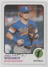 2022 Topps Heritage Minor League Edition Joey Wiemer #166 1f17
