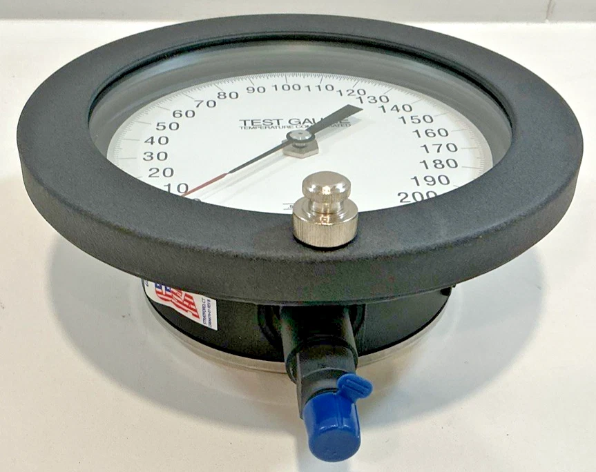 Ashcroft 60-1082-A8-02L-200# Test Gauge - 6", 2-200PSI - Brand New - Image 2 of 4