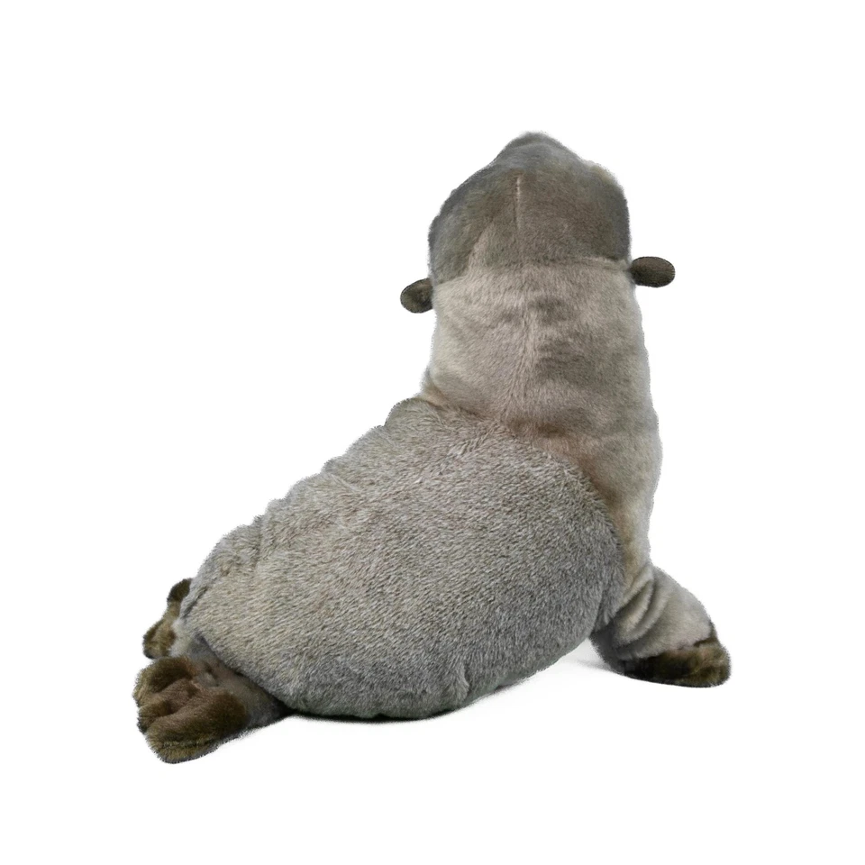 Kuscheltier Robbe graubraun 30 cm Plüschrobbe - Bild 3 von 4