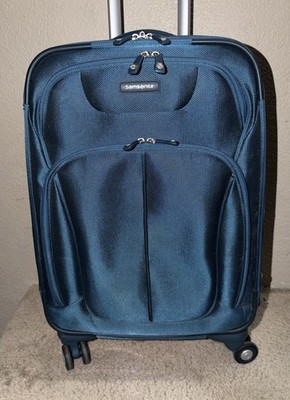 Samsonite 23  Carry on Blue Spinners Travel Luggage Exapandable *Free-Ship*