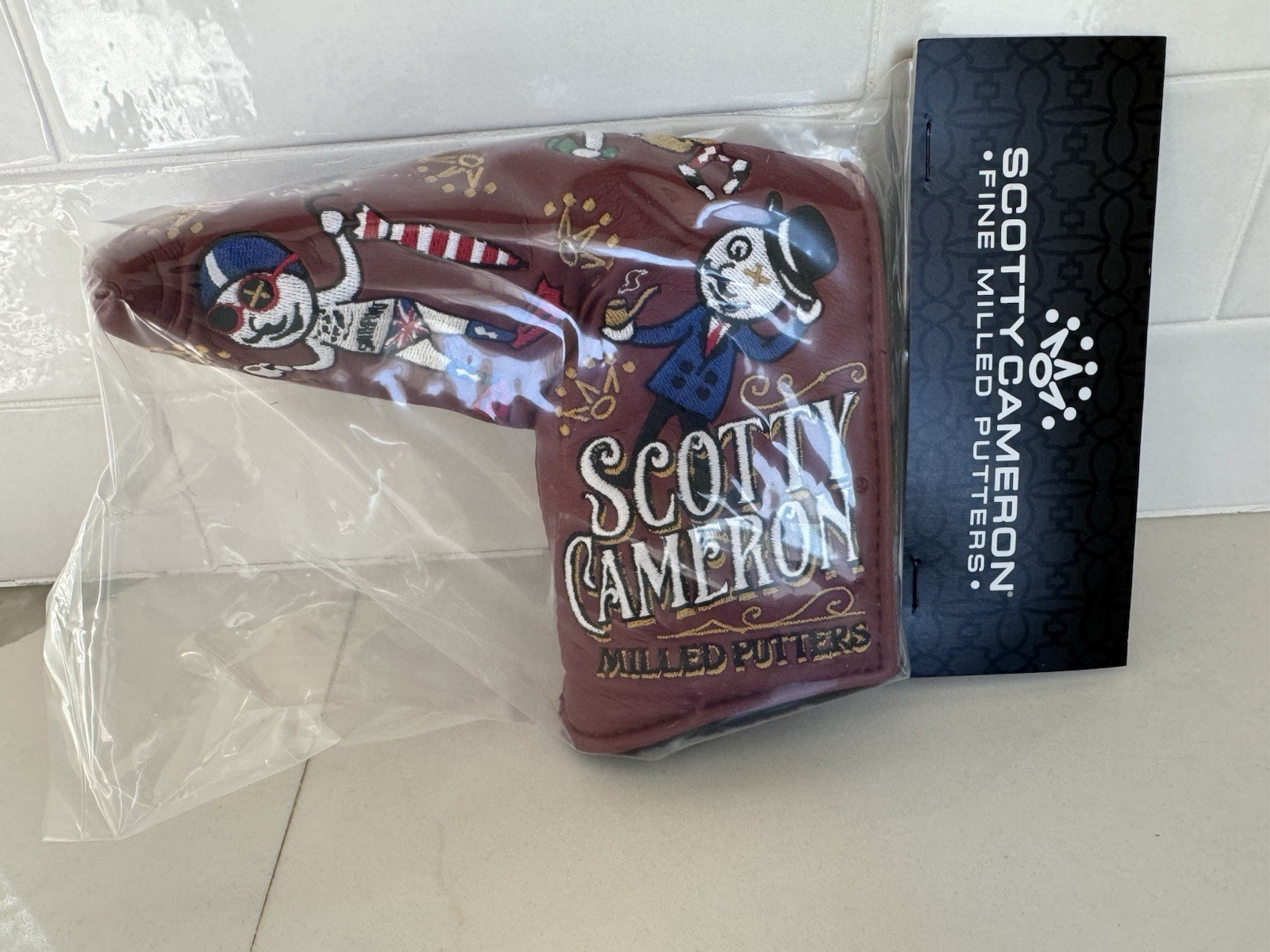 Scotty Cameron 2026 Gentleman Jackpot The Open Championship Putter Headcover