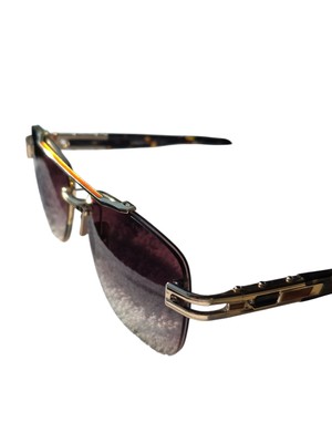 DITA DTS138-A-02 Brown Gold Sunglass Frame Unisex Authentic Excellent