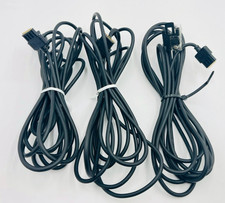Lot of 3 ICOM OPC-581 3.5m/11ft Separate Cable for IC-703 IC-706 Series Clean