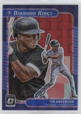 2021 Donruss Optic Diamond Kings Red Pandora Prizm 17/99 Tim Anderson #7 12eq