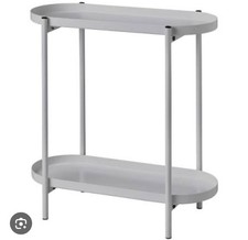 OLIVBLAD Plant stand, in/outdoor LIGHT grey, 56 cm New