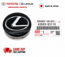 Genuine Lexus Rx Es Is Gs Ls Lc Sport Black Wheel Center Hub Cap 42603-53110 Genuine Lexus Rx Es Is Gs Ls Lc Sport Black Wheel Center Hub Cap 42603-53110