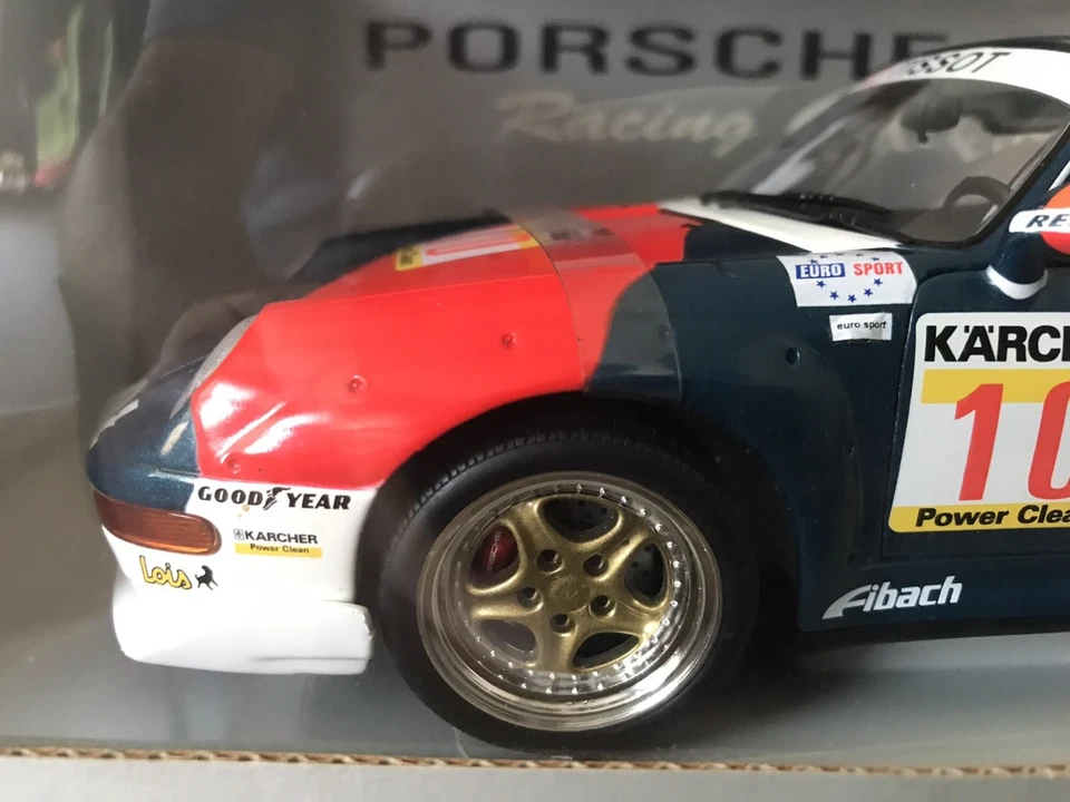 MODELOS UT 1/18 39632 Porsche 911 GT2 1996 (993) A. De Orleans/Saldana  Foto 3 de 4