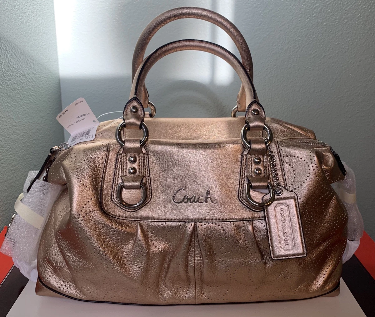 Coach Ashley Satchel/Top Handle Bag Pink Bags & Handbags for Women 