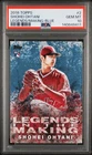 2018 Topps Shohei Ohtani Rookie Legends in the Making Blue #LITM-2 PSA 10