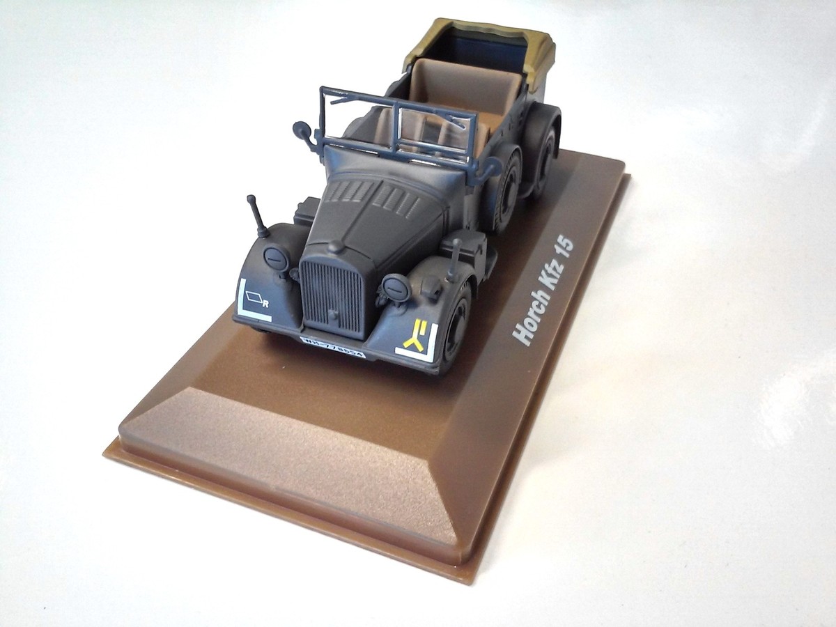 EDITIONS ATLAS ミニカー 未開封 1/43 ホルヒ KFZ 15 HORSCH Kfz 15 1:43 SCALE - DIECAST MILITARY VEHICLE ARMY VAN