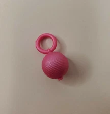 Capsule Chix Shimmer Surge PINK DISCO ROUND PURSE