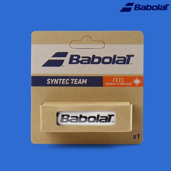 Теннисная ракетка Babolat Syntec Team Cushion Grip Рукоятка для ракетки 1,5 мм Белая 670065