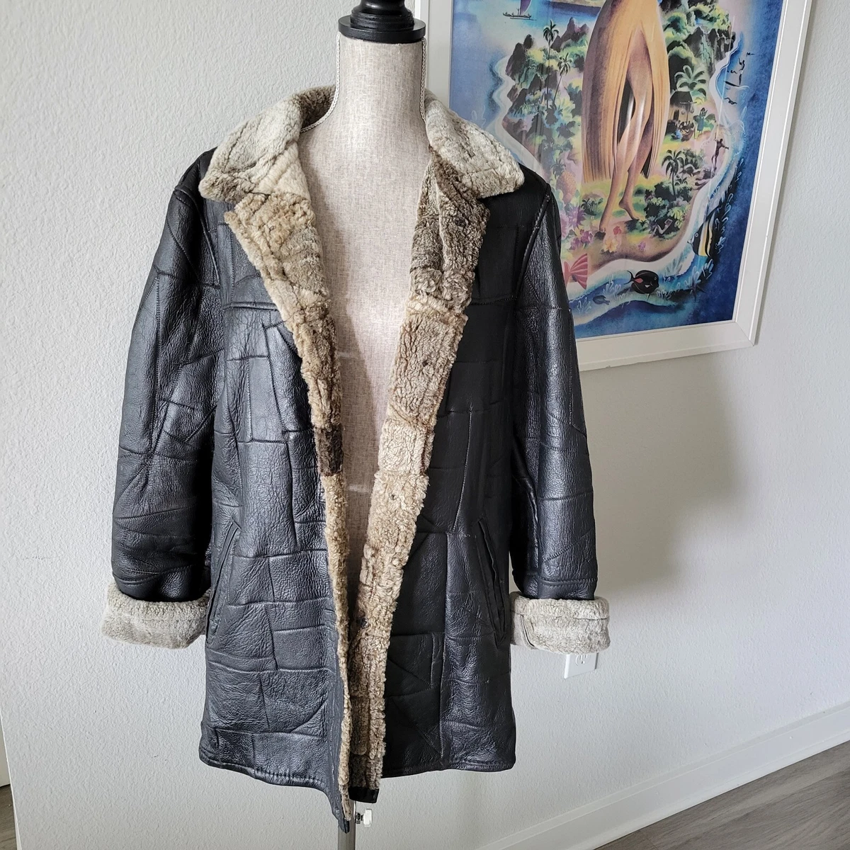 Penny black leather clearance jacket