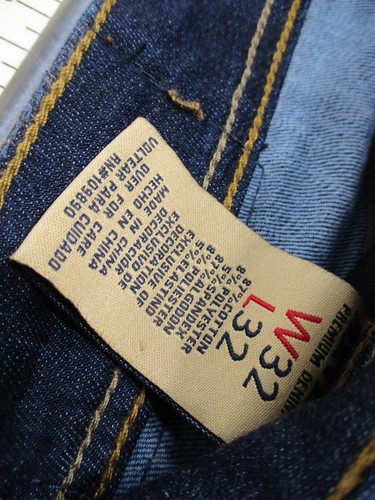 Seven 7 Jeans Mens 32 x 32 Dark Blue Premium Denim Straight Fit - Picture 4 of 8