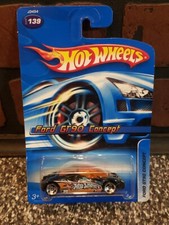 Hot Wheels 2006 Mainline #139 Ford GT90 Concept Black w/3 Spoke Wheels