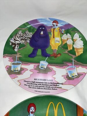 80' McDonald's Plastic Plate×4 マクドナルド絵皿 $_12.JPG?set_id=880000500F