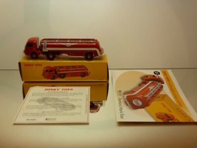 DINKY TOYS ATLAS 32C PANHARD TRUCK + ESSO TANKER - RED 1:43 - EXCELLENT IN BOX