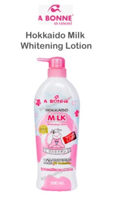A Bonne Whitening Milk Lotion 500ml Gluta Collagen VitC Snail