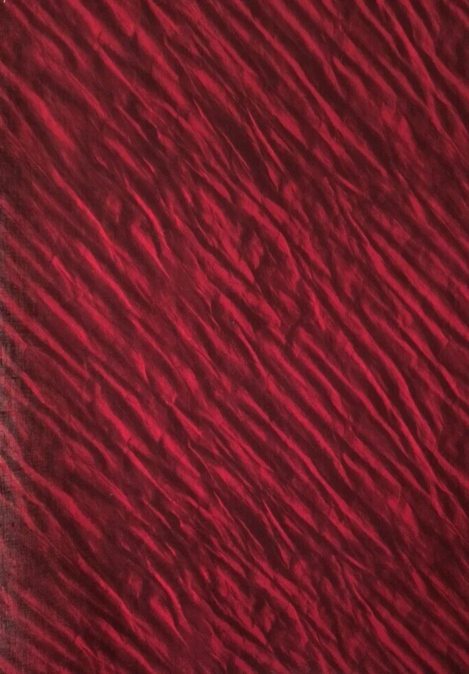 Nuevas telas Hoffman 19 x 21 pulgadas rojo oscuro remolinos algodón costura artesanías acolchado Foto 3 de 4