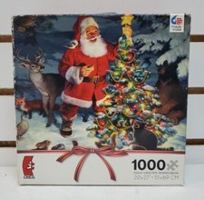 2012 Ceaco: Santa  s Tree 1000 Piece Christmas Themed Puzzle - Brand New