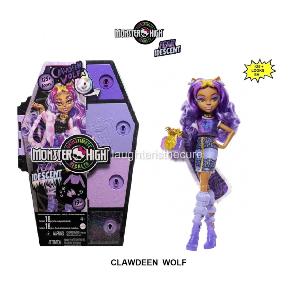 Monster High Skulltimate Secrets Fearidescent Series Doll & Access