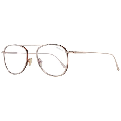 TOM FORD Cameron-02 TF556 52G 53mm Havana Gold Top Bar Eyeglasses