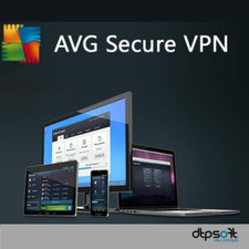 AVG Secure VPN 10 Devices PC 1, 2 Years