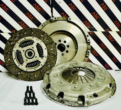 VW MULTIVAN TRANSPORTER 2.5 TDi SOLID FLYWHEEL CLUTCH KIT 6-SPEED 04-09 AXD, BNZ