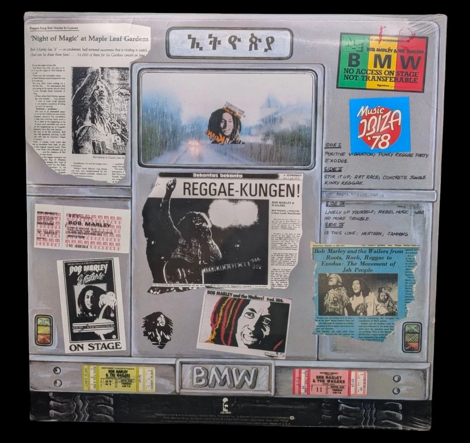 SEALED, Bob Marley & The Wailers – Babylon By Bus, 1st pressing, US, 1978 Foto 2 de 4