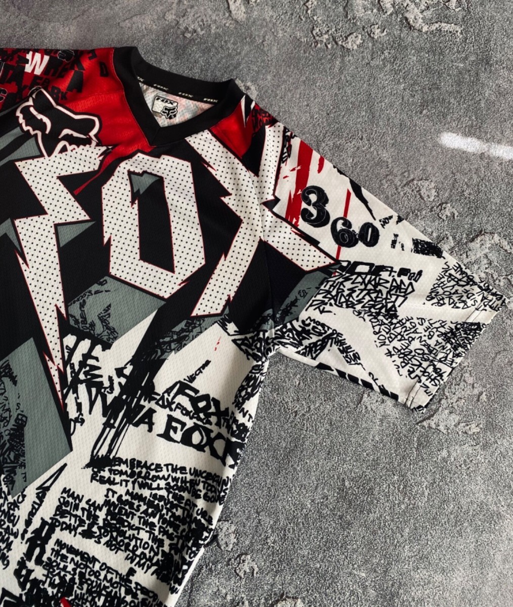 Vintage FOX Racing Skull Jersey T-Shirt Taiwan | eBay