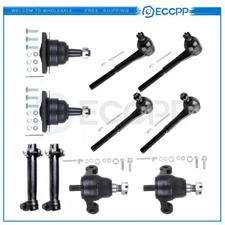 10pcs For 1965-1968 Chevrolet Impala Front Ball Joints Tie Rods Adjusting Sleeve