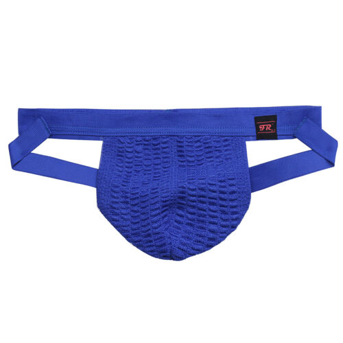 Men Athletic Supporter Jockstrap Bulge Pouch Open Butt Sports Sexy Underwear - Picture 10 of 46